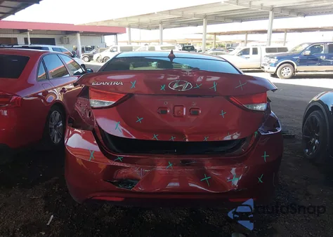 2013 Hyundai Elantra Gls из США, поврежденный, VIN 5NPDH4AE3DH448009